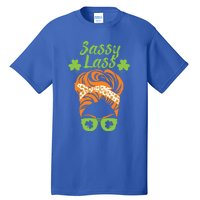 Sassy Lass St Patricks Day Gift Tall T-Shirt