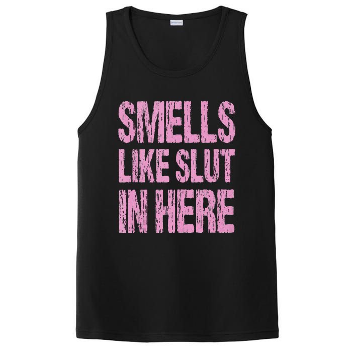 Smells Like Slut In Here Funny Sexy Offensive Adult Humor PosiCharge Competitor Tank