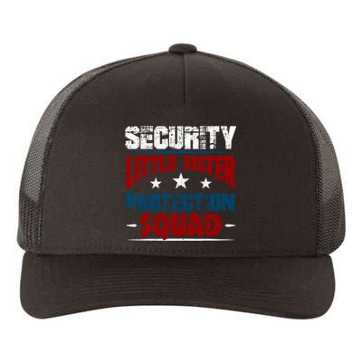 Security Little Sister Protection Squad Yupoong Adult 5-Panel Trucker Hat