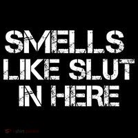 Smells Like Slut In Here Funny Mesh Reversible Basketball Jersey Tank
