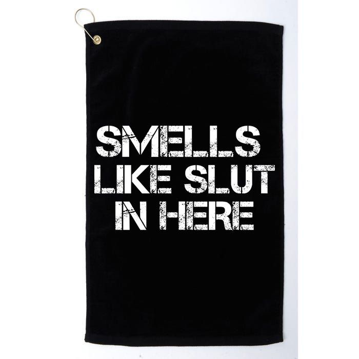 Smells Like Slut In Here Funny Golf Towel