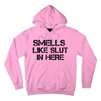 Smells Like Slut In Here Funny Hoodie