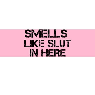 Smells Like Slut In Here Funny Bumper Sticker