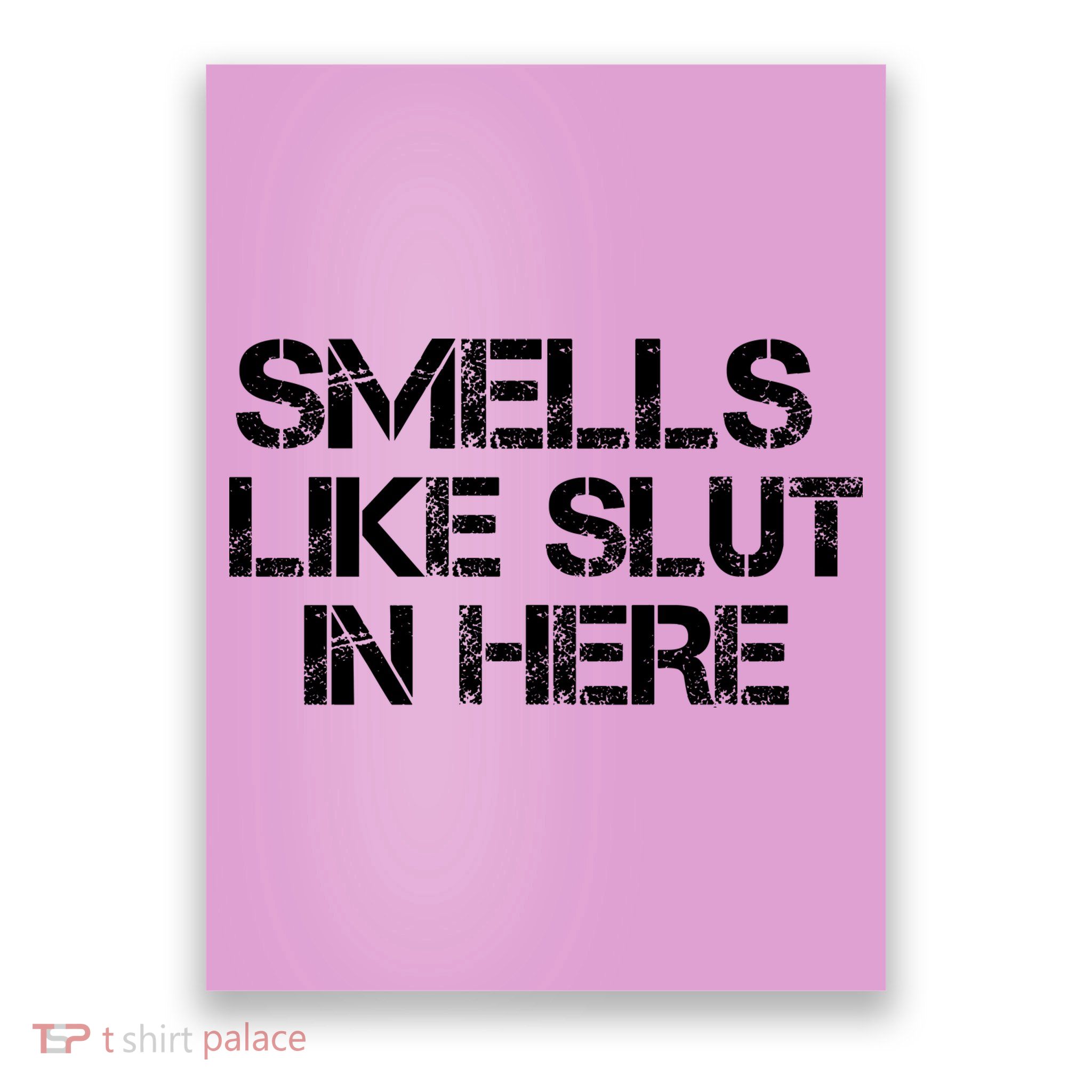 Smells Like Slut In Here Funny Poster