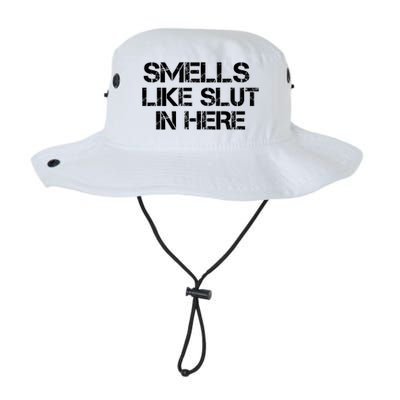 Smells Like Slut In Here Funny Legacy Cool Fit Booney Bucket Hat