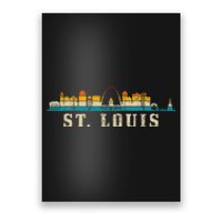 St. Louis Skyline Missouri Vintage Pride Retro Poster