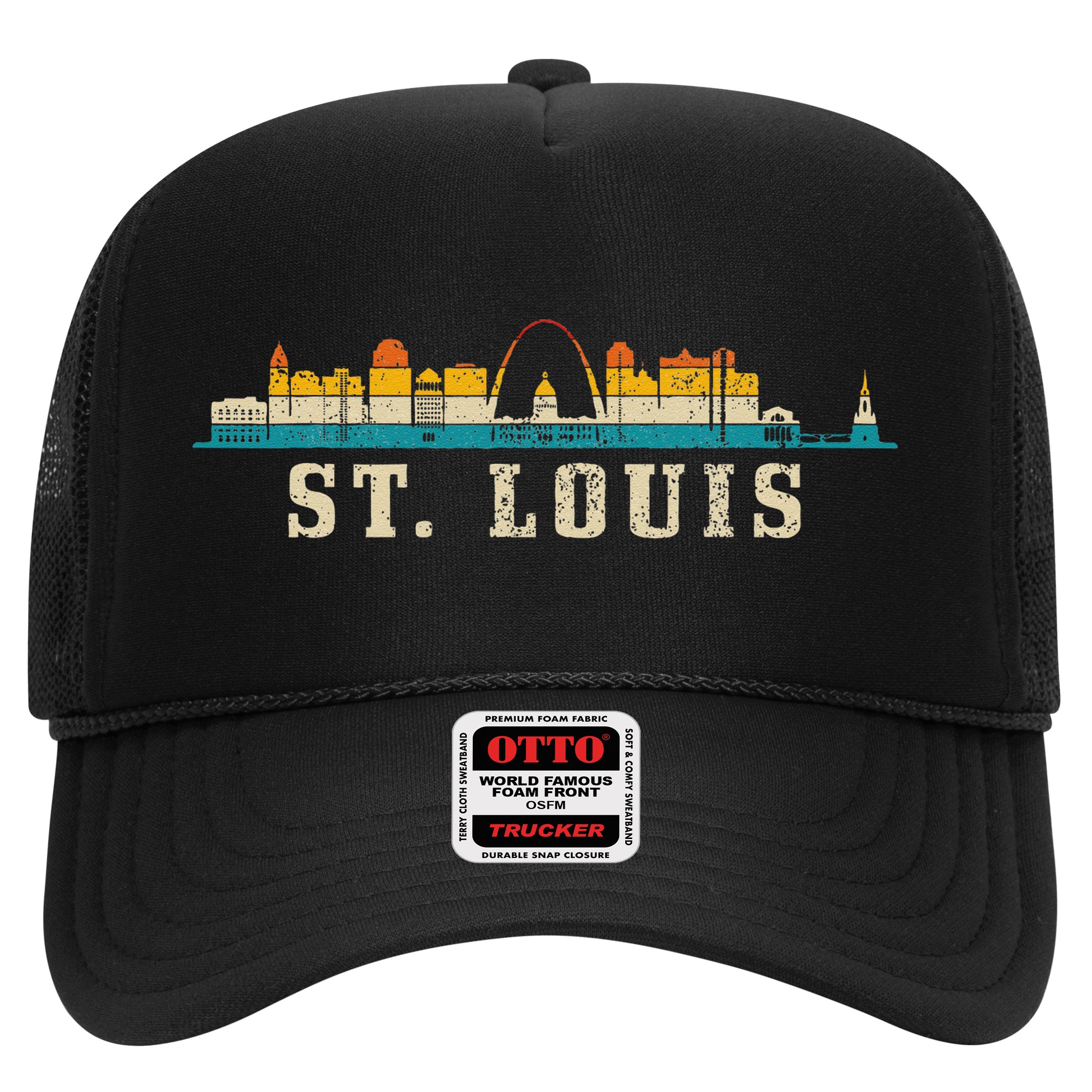 St. Louis Skyline Missouri Vintage Pride Retro Hat