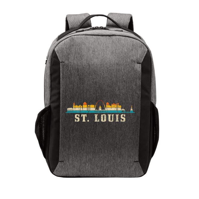 St. Louis Skyline Missouri Vintage Pride Retro Vector Backpack