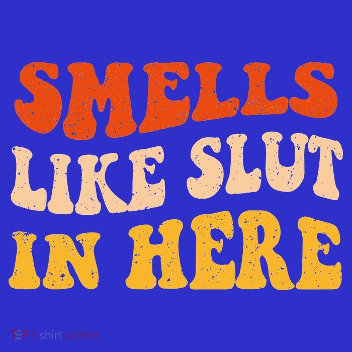Smells Like Slut In Here Adult Humor Women's V-Neck T-Shirt