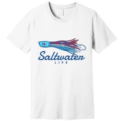 Saltwater Life Saltwater Fishing Lure Premium T-Shirt