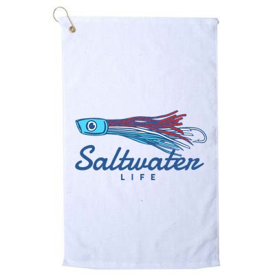 Saltwater Life Saltwater Fishing Lure Golf Towel