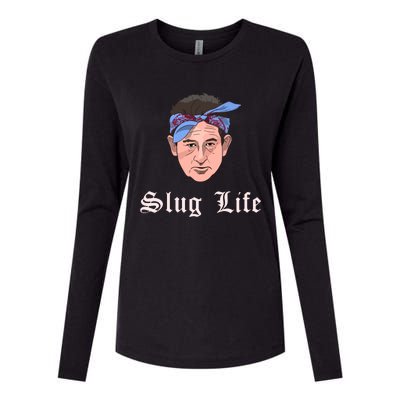 Slug Life Womens Cotton Relaxed Long Sleeve T-Shirt