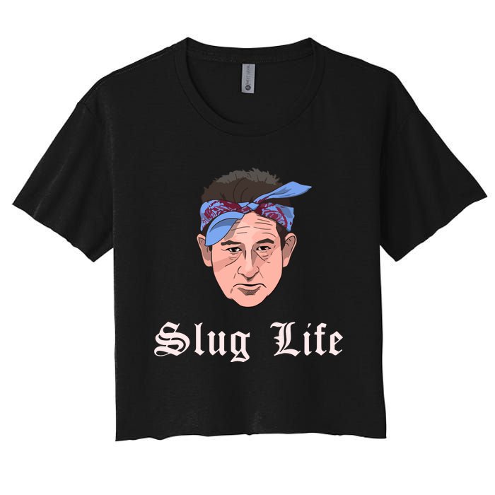 Slug Life Women's Crop Top Tee