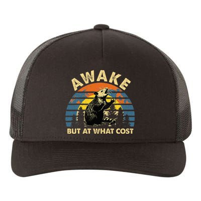 Spoonie Life Sleep Possum Awake But At What Cost Yupoong Adult 5-Panel Trucker Hat