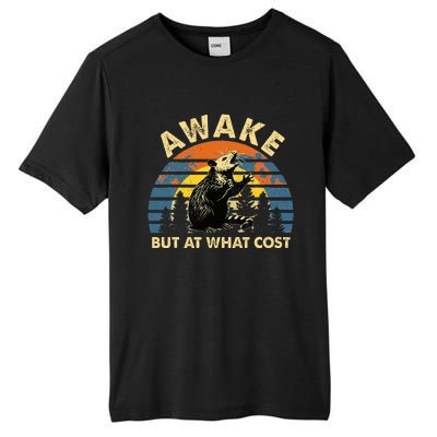 Spoonie Life Sleep Possum Awake But At What Cost Tall Fusion ChromaSoft Performance T-Shirt