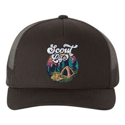 Scout Life Scouting Scouts Outdoor Hiking Yupoong Adult 5-Panel Trucker Hat