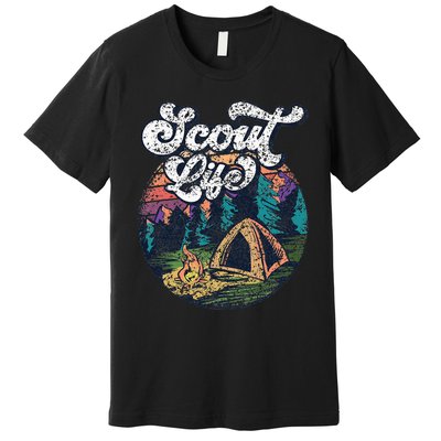 Scout Life Scouting Scouts Outdoor Hiking Premium T-Shirt