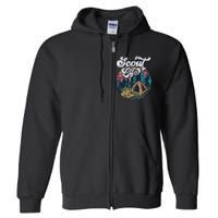 Scout Life Scouting Scouts Outdoor Hiking Full Zip Hoodie