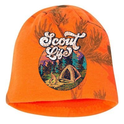 Scout Life Scouting Scouts Outdoor Hiking Kati - Camo Knit Beanie