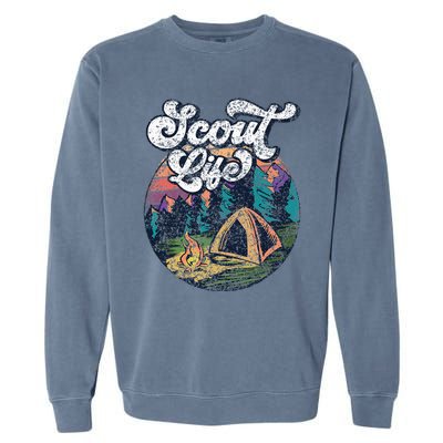 Scout Life Scouting Scouts Outdoor Hiking Garment-Dyed Sweatshirt