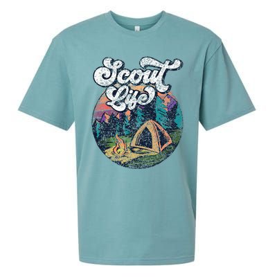 Scout Life Scouting Scouts Outdoor Hiking Sueded Cloud Jersey T-Shirt