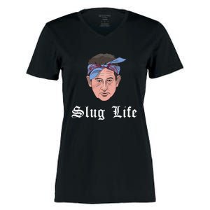 Slug Life Women's Momentum V-Neck T-Shirt