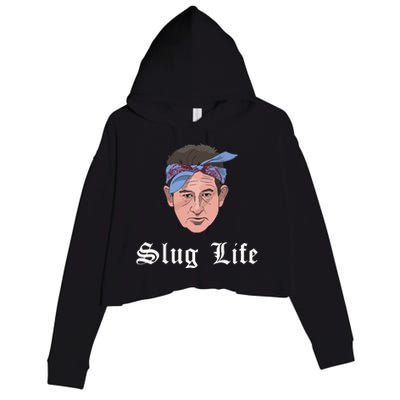 Slug Life Crop Fleece Hoodie