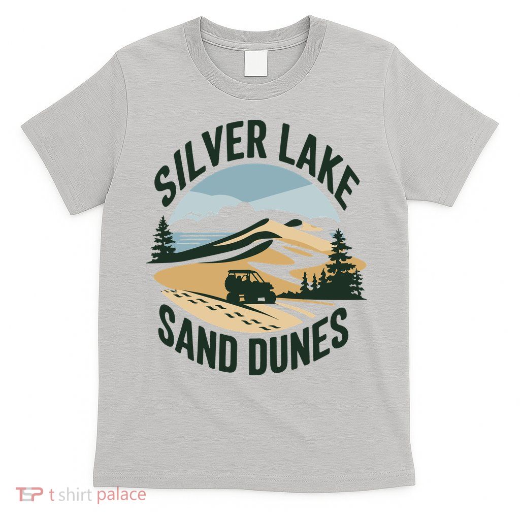 Silver Lake Sand Dunes Michiganall Terrain Vehicles T-Shirt