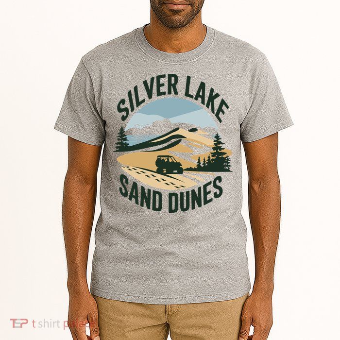 Silver Lake Sand Dunes Michiganall Terrain Vehicles Tall T-Shirt