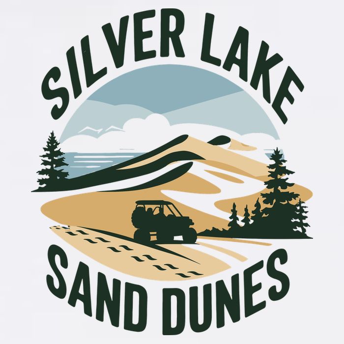 Silver Lake Sand Dunes Michiganall Terrain Vehicles Flatbill Hat