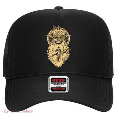 Solo Leveling High Crown Mesh Back Trucker Hat