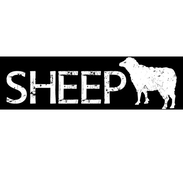 Sheep Logo Bumper Sticker