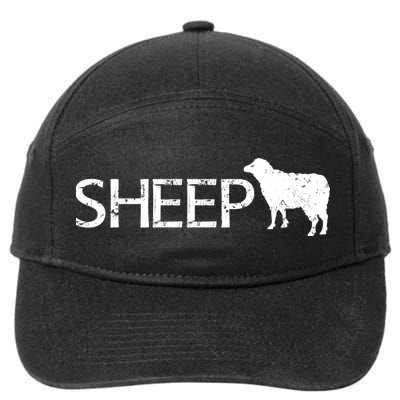 Sheep Logo 7-Panel Snapback Hat
