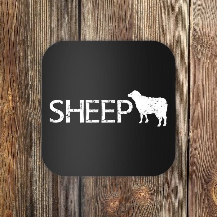 Sheep Logo Coaster