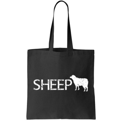 Sheep Logo Tote Bag