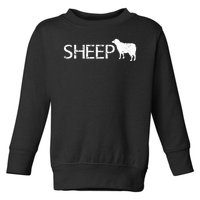 Sheep Logo Toddler Sweatshirt