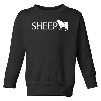 Sheep Logo Toddler Sweatshirt