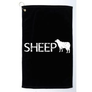 Sheep Logo Platinum Collection Golf Towel