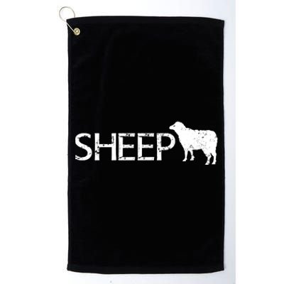 Sheep Logo Platinum Collection Golf Towel