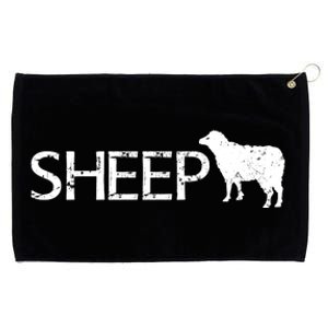 Sheep Logo Grommeted Golf Towel