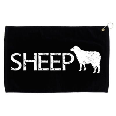 Sheep Logo Grommeted Golf Towel