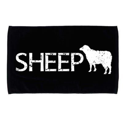 Sheep Logo Microfiber Hand Towel