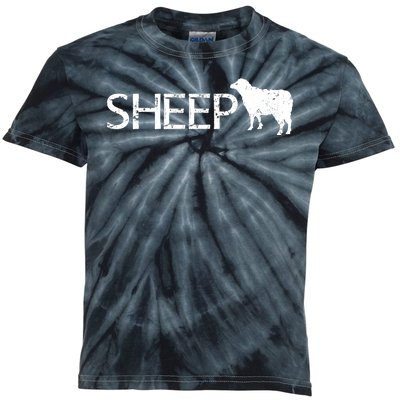 Sheep Logo Kids Tie-Dye T-Shirt