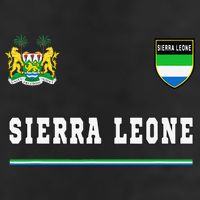 Sierra Leone Sportssoccer Jersey Flag Football Hat