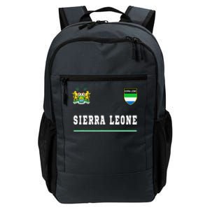 Sierra Leone Sportssoccer Jersey Flag Football Daily Commute Backpack