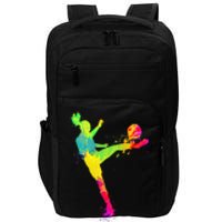 Soccer Lover's Stylish Design for Female Athletes Impact Tech Backpack