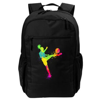 Soccer Lover's Stylish Design for Female Athletes Backpack