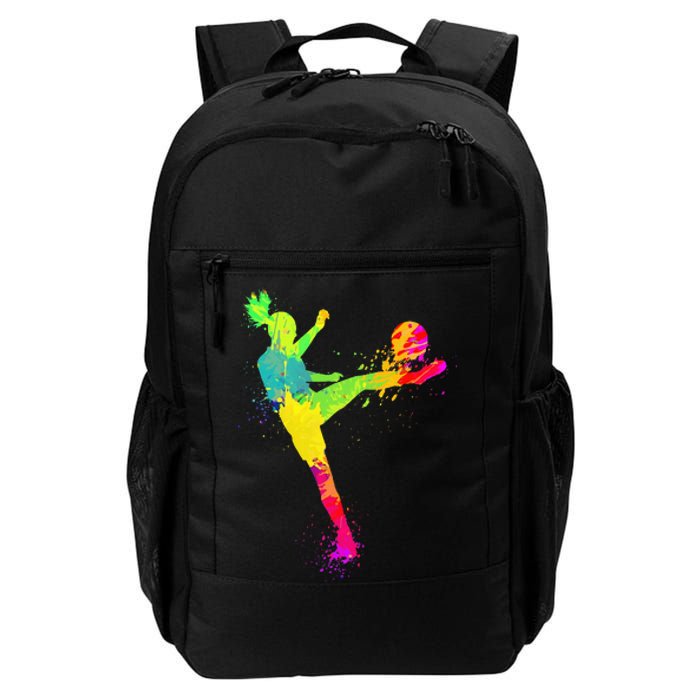 Soccer Lover's Stylish Design for Female Athletes Daily Commute Backpack