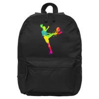 Soccer Lover's Stylish Design for Female Athletes 16 in Basic Backpack