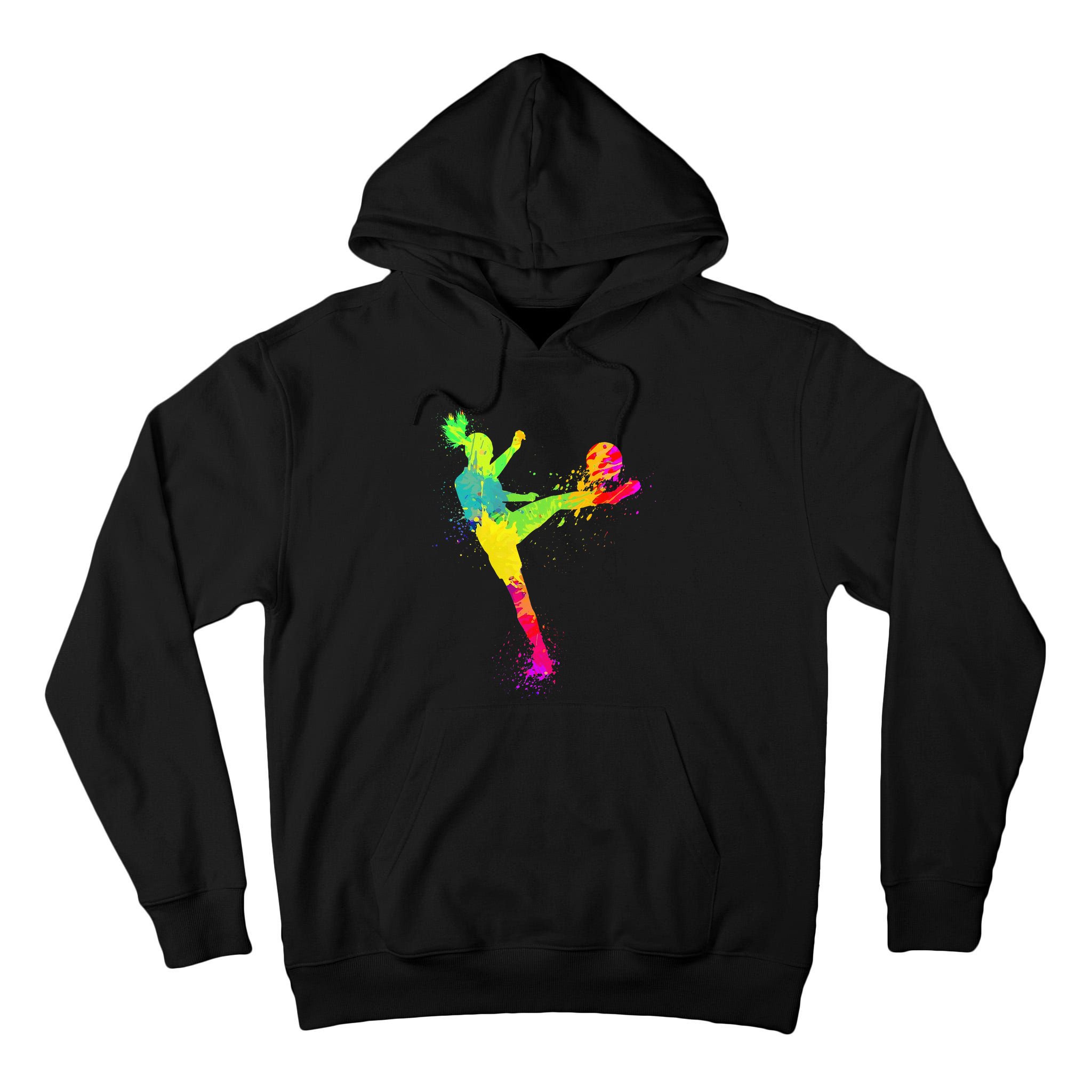 Soccer Lover's Stylish Design for Female Athletes Tall Hoodie